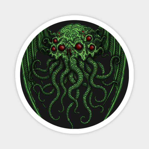 Cthulhu - Azhmodai 2021 Magnet by azhmodai